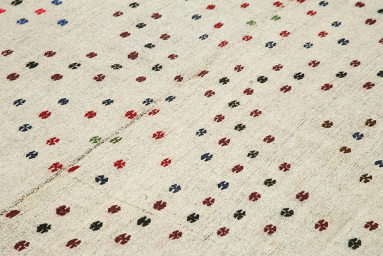 7x11 Multicolor Oriental Kilim Rug - 23573