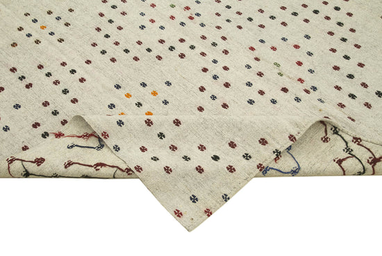 7x11 Multicolor Oriental Kilim Rug - 23573