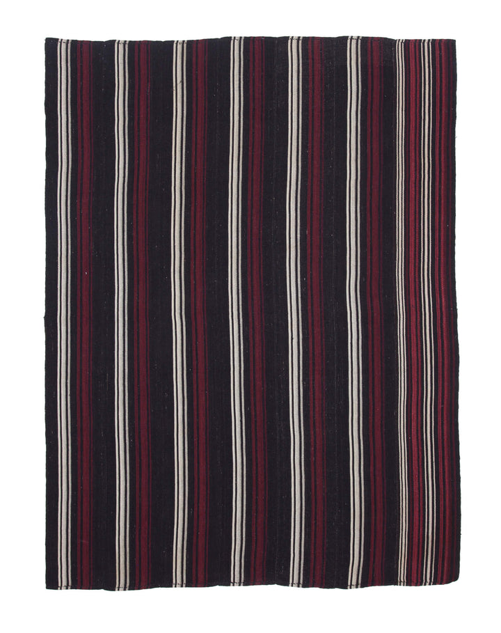 6x8 Brown Vintage Turkish Kilim Rug - 23578