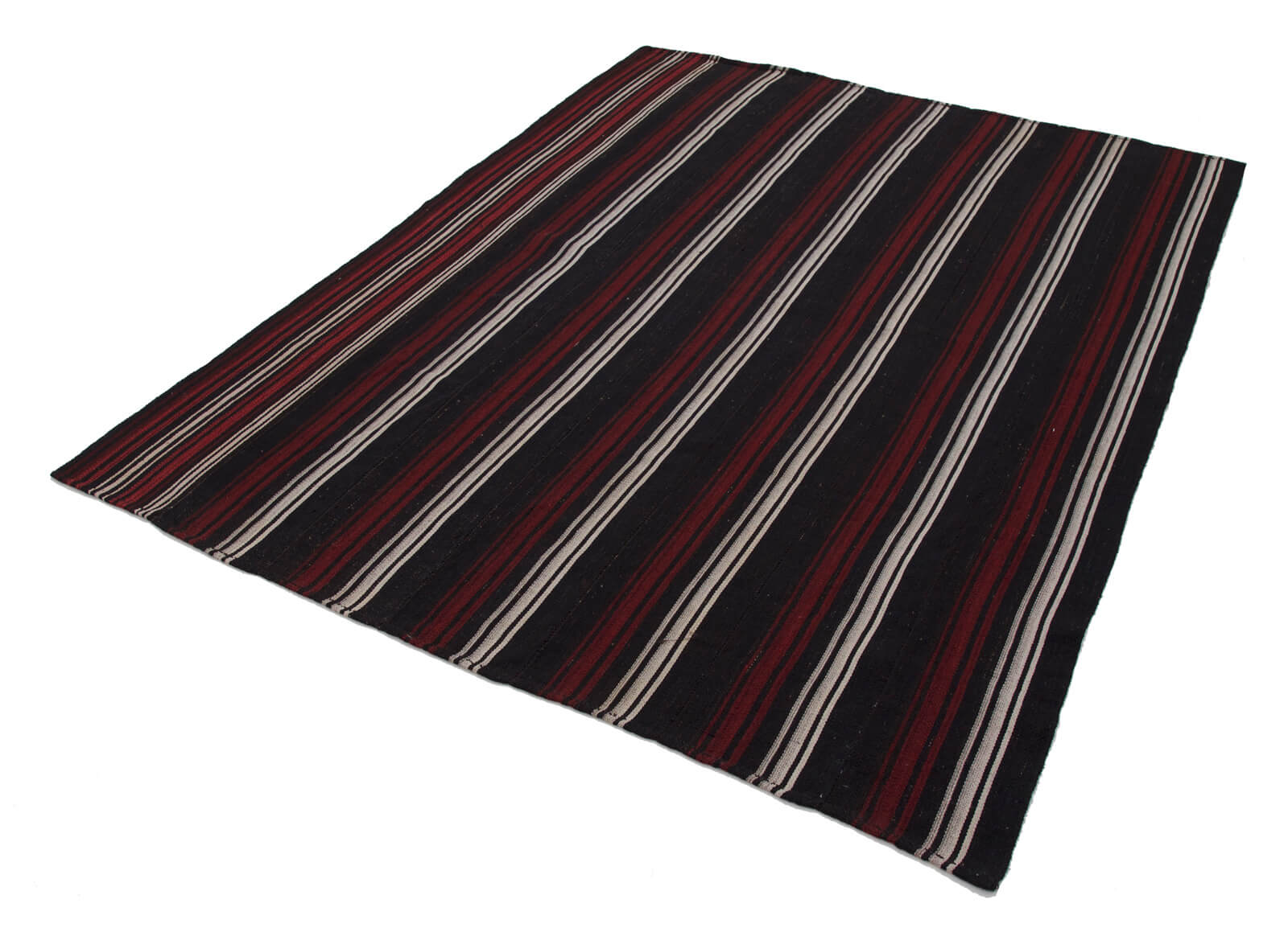 6x8 Brown Vintage Turkish Kilim Rug - 23578