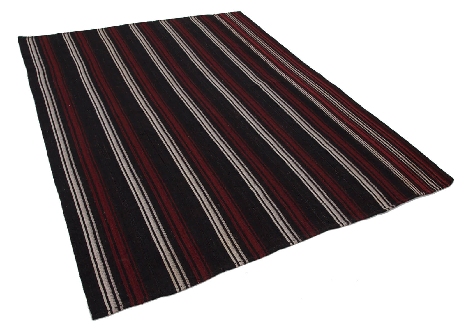 6x8 Brown Vintage Turkish Kilim Rug - 23578