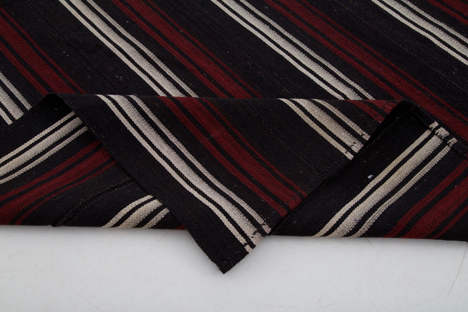 6x8 Brown Vintage Turkish Kilim Rug - 23578