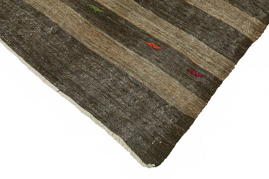 7x12 Authentic Turkish Goat Hair Kilim - 23639