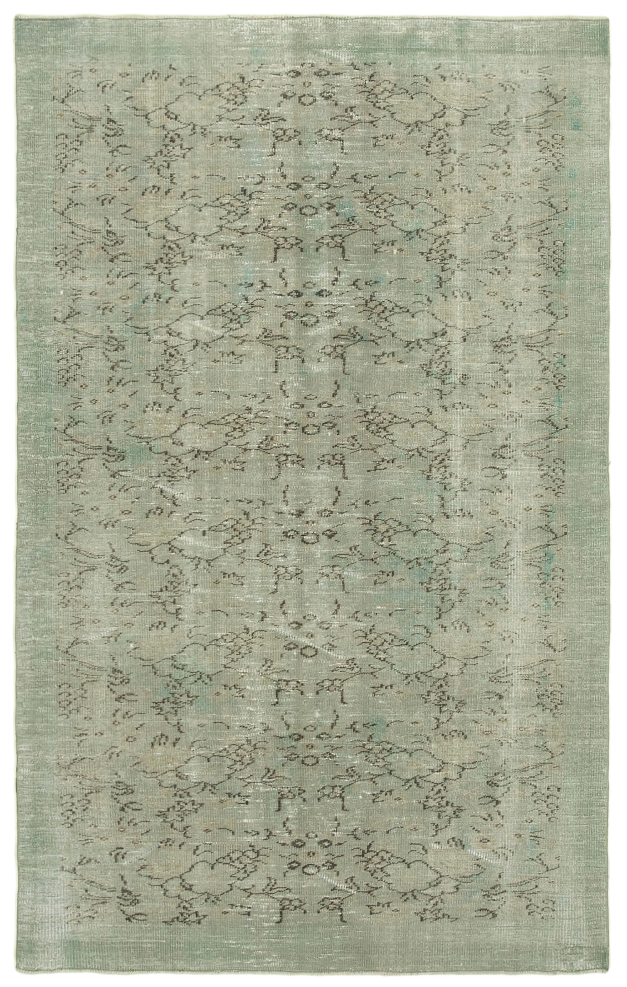6x9 Grey Overdyed Rug - 23723