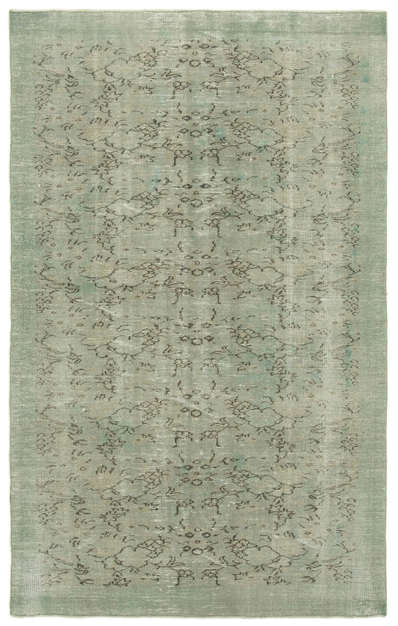 6x9 Grey Overdyed Rug - 23723