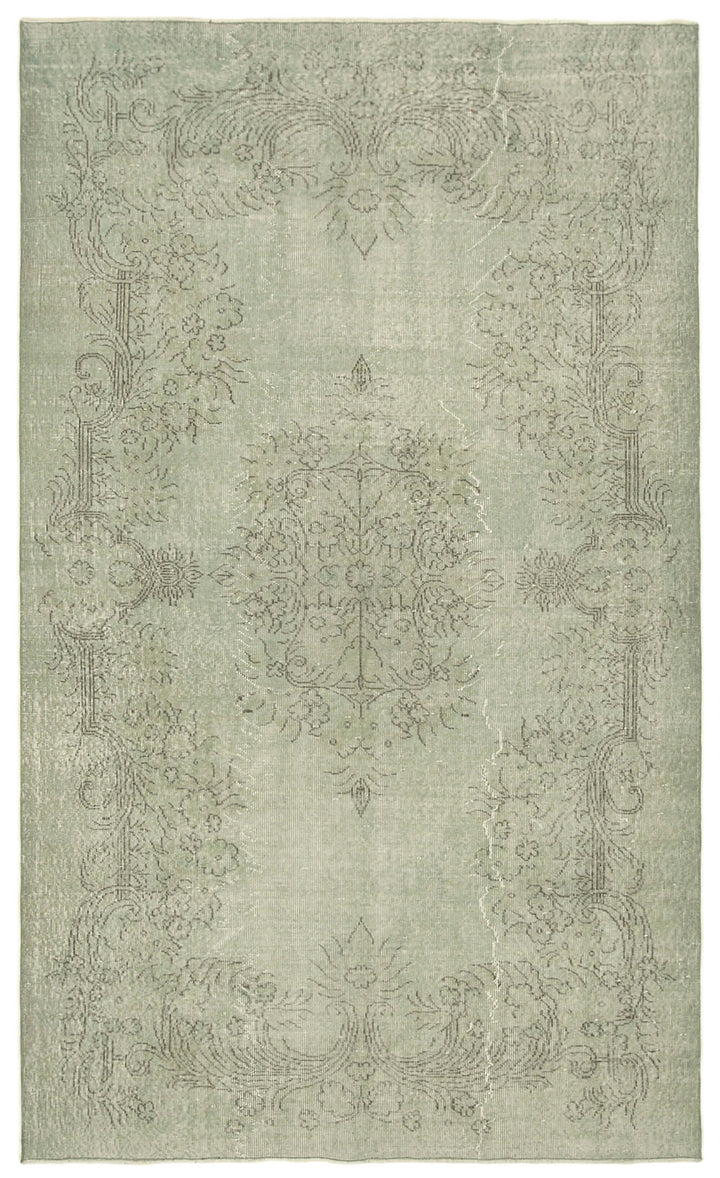 6x10 Grey Overdyed Rug - 23725