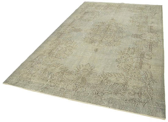 6x10 Grey Overdyed Rug - 23725