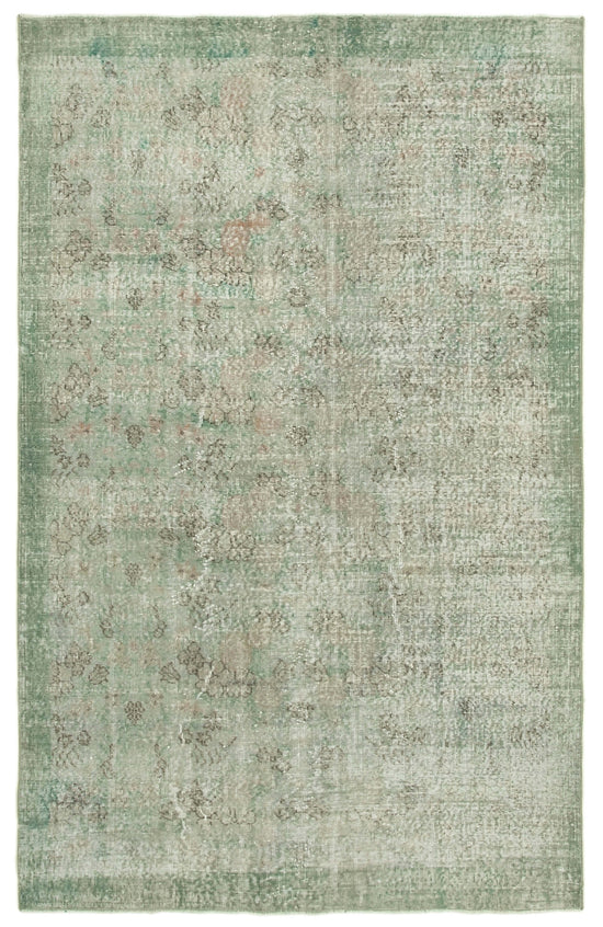 6x9 Blue Overdyed Rug - 23732