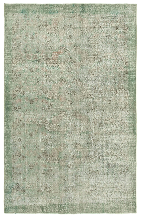 6x9 Blue Overdyed Rug - 23732