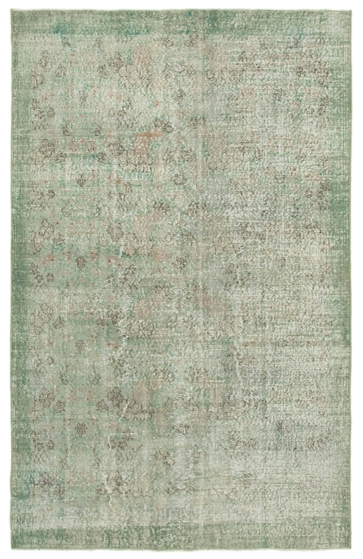 6x9 Blue Overdyed Rug - 23732