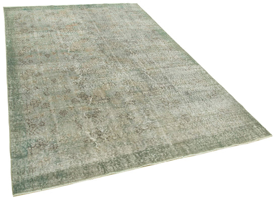 6x9 Blue Overdyed Rug - 23732