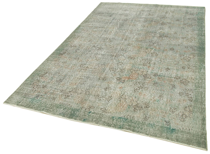 6x9 Blue Overdyed Rug - 23732