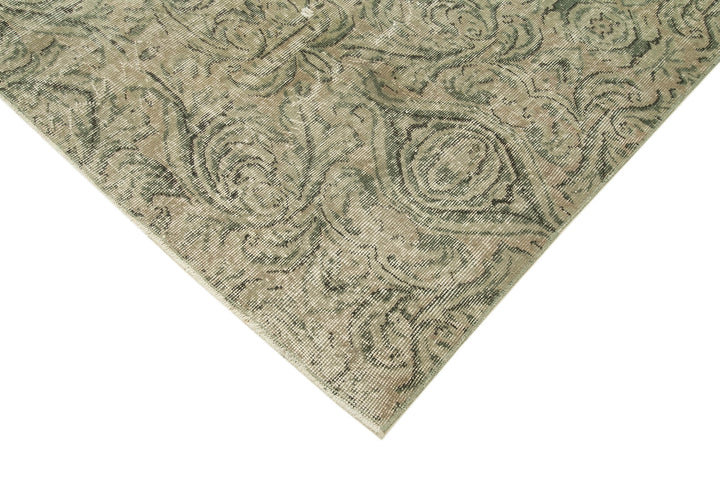 6x9 Beige Overdyed Rug - 23764