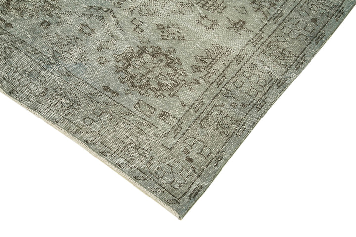 5x9 Grey Overdyed Rug - 23778