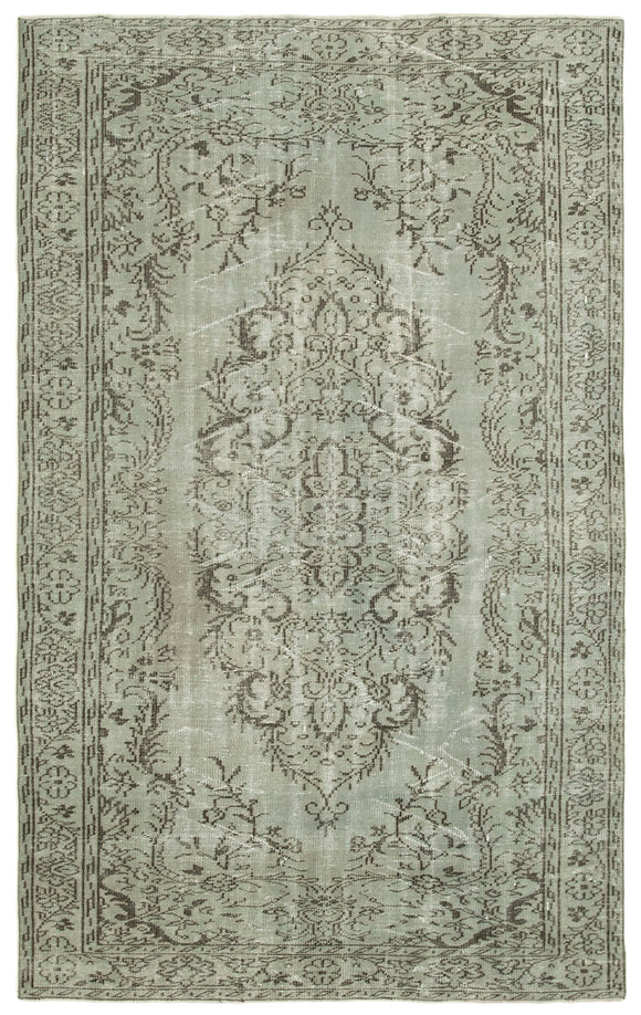 6x9 Grey Overdyed Rug - 23781