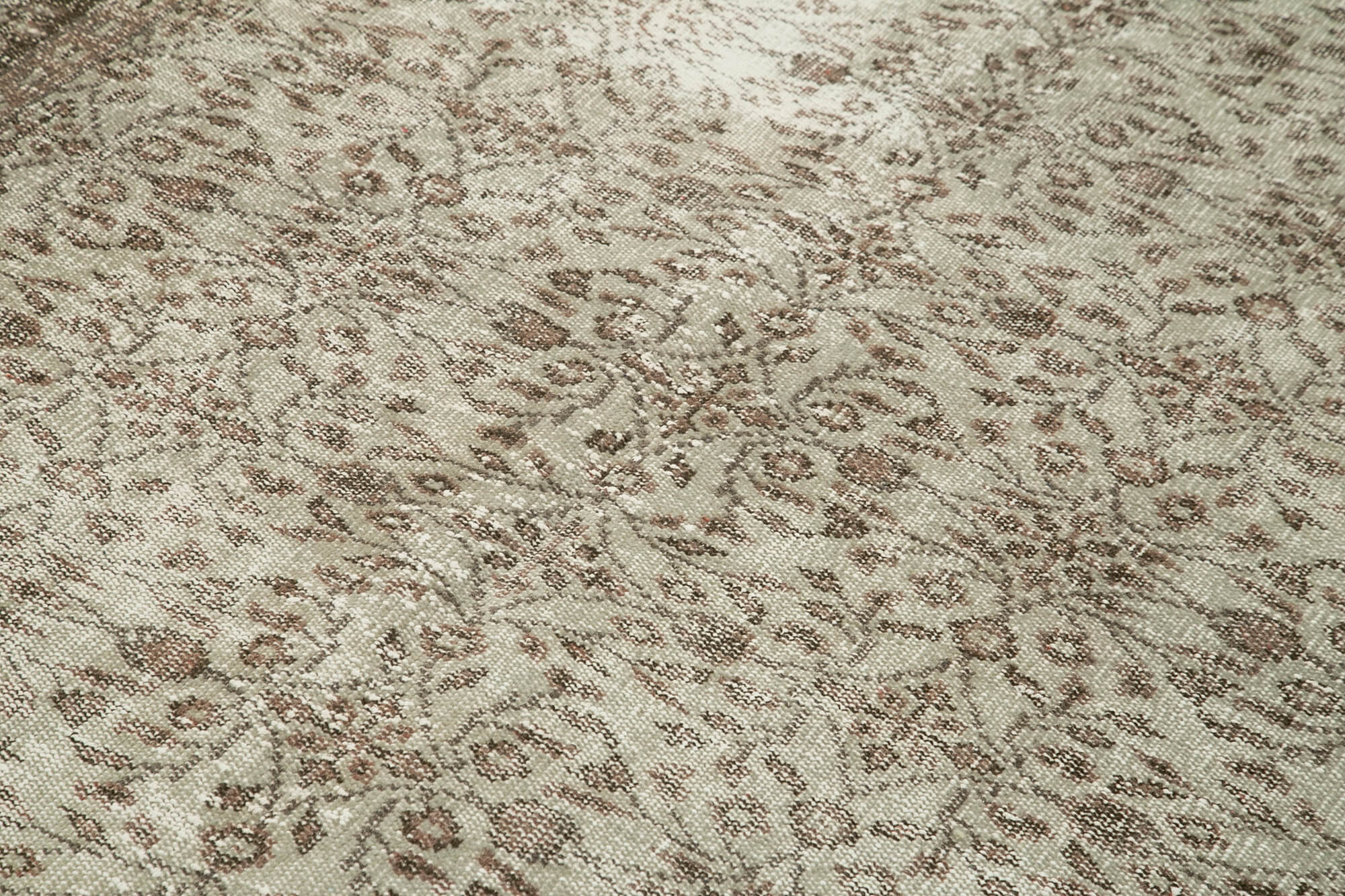 5x9 Grey Overdyed Rug - 23793
