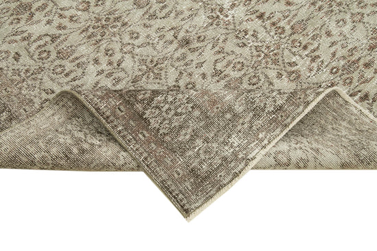 5x9 Grey Overdyed Rug - 23793