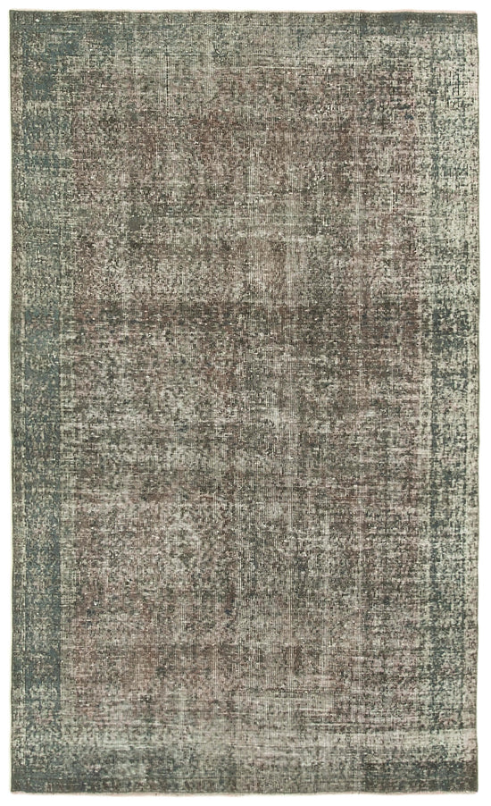 5x8 Grey Overdyed Rug - 23806