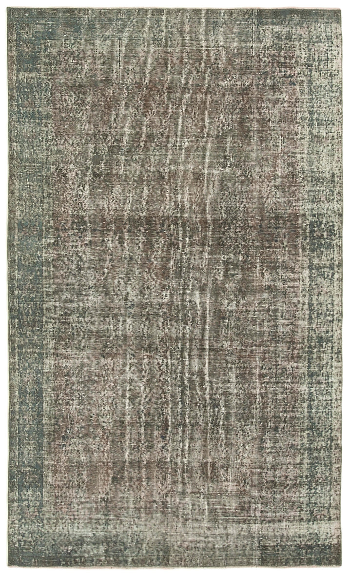 5x8 Grey Overdyed Rug - 23806