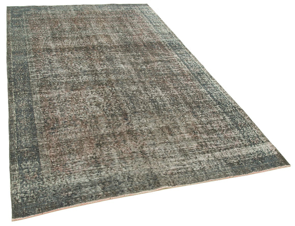 5x8 Grey Overdyed Rug - 23806