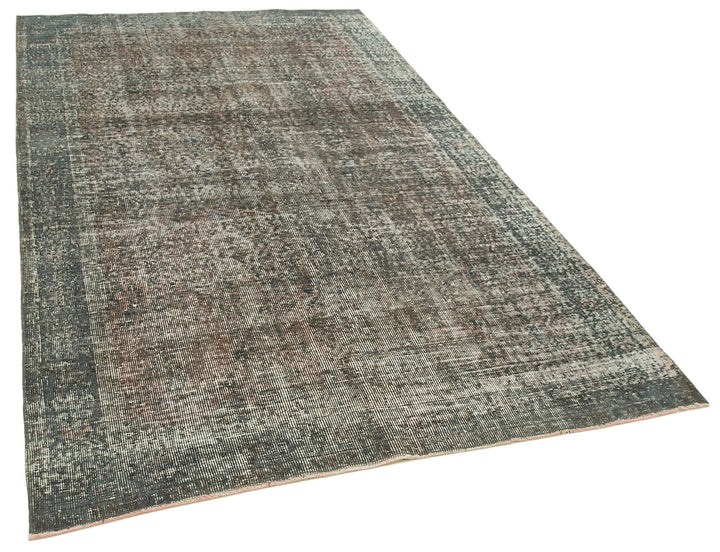 5x8 Grey Overdyed Rug - 23806