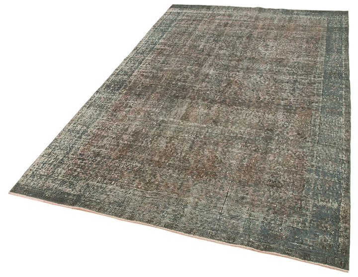 5x8 Grey Overdyed Rug - 23806