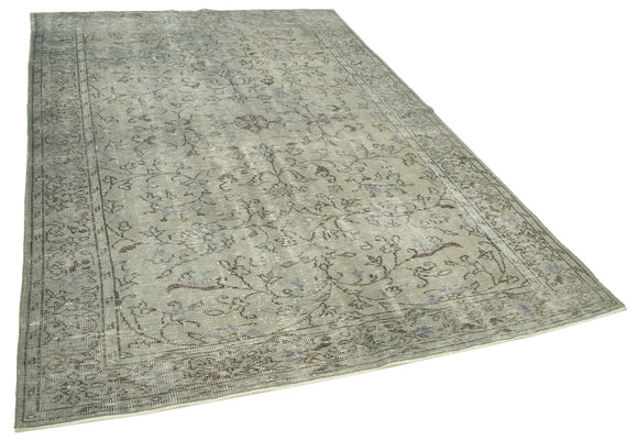 6x9 Grey Overdyed Rug - 23809