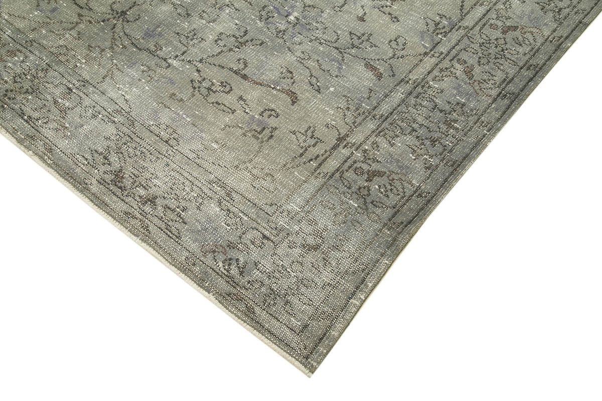 6x9 Grey Overdyed Rug - 23809