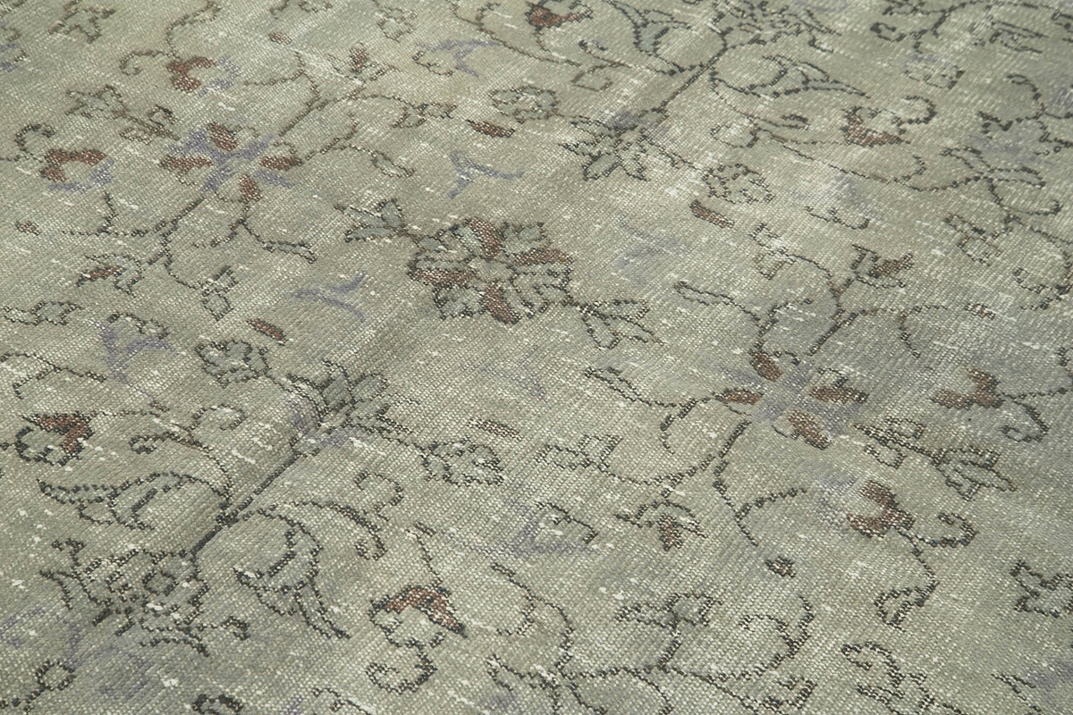 6x9 Grey Overdyed Rug - 23809