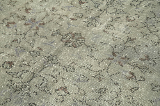 6x9 Grey Overdyed Rug - 23809