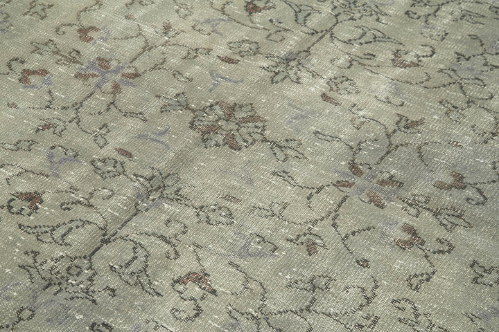 6x9 Grey Overdyed Rug - 23809