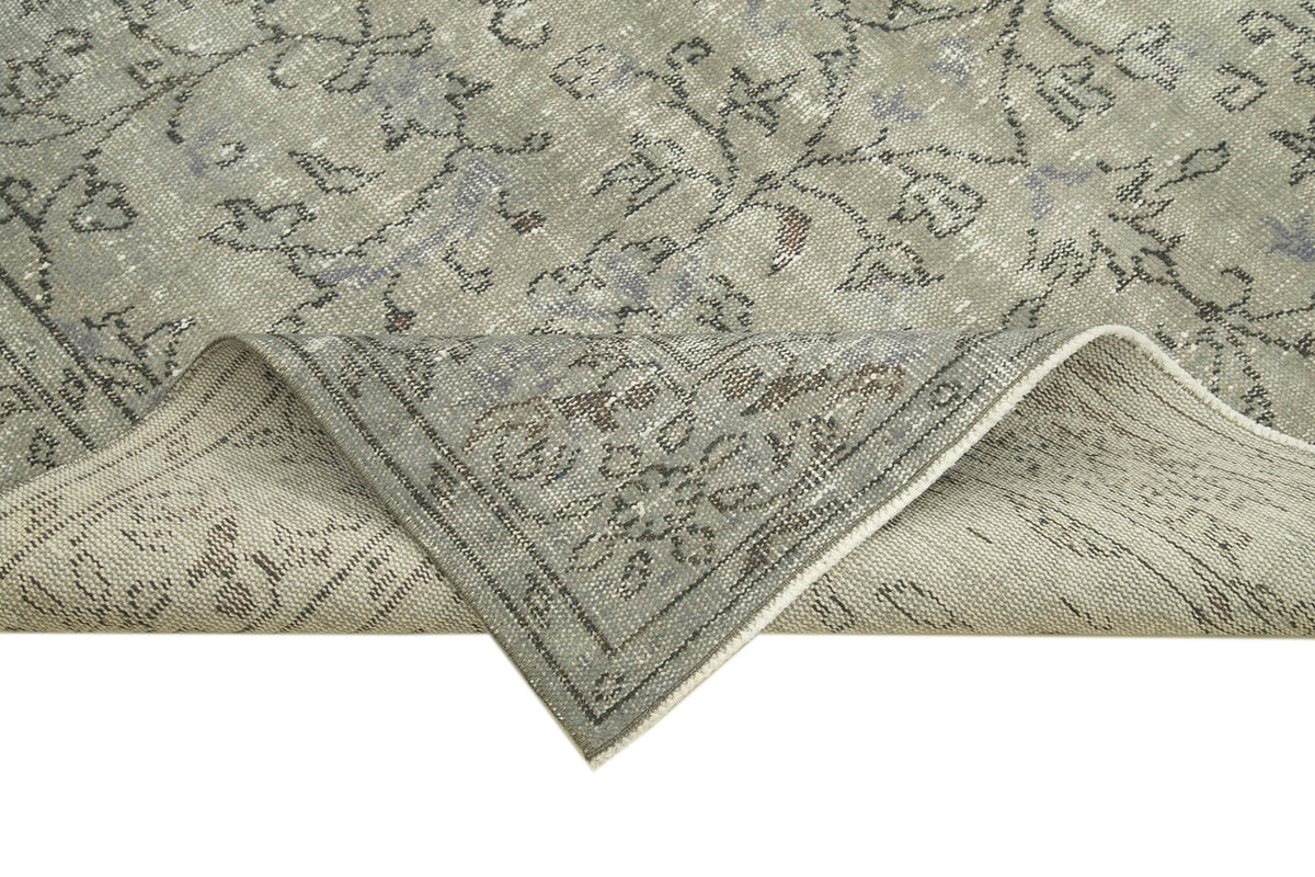 6x9 Grey Overdyed Rug - 23809