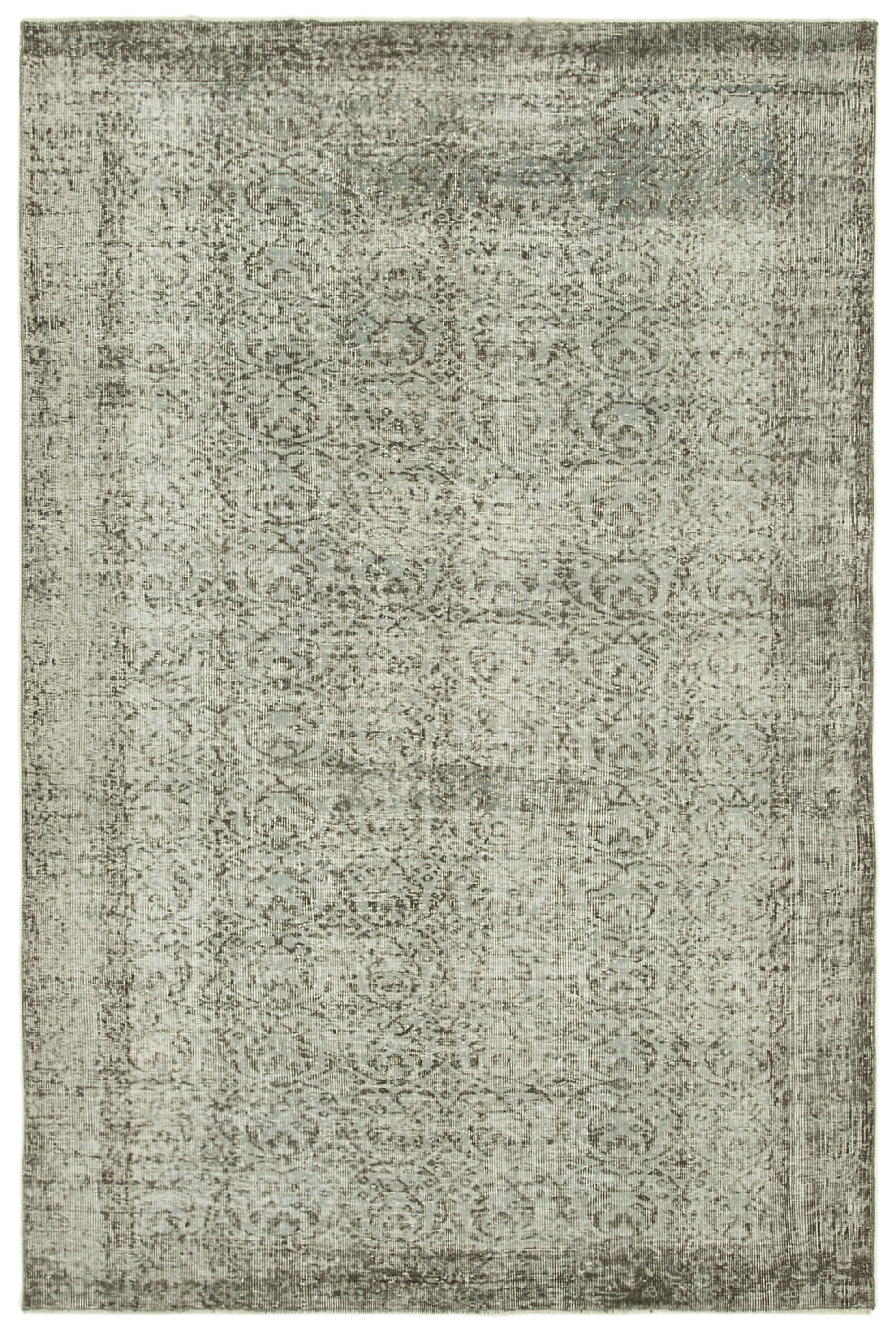 6x9 Grey Overdyed Rug - 23821