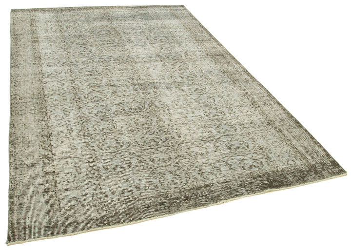 6x9 Grey Overdyed Rug - 23821
