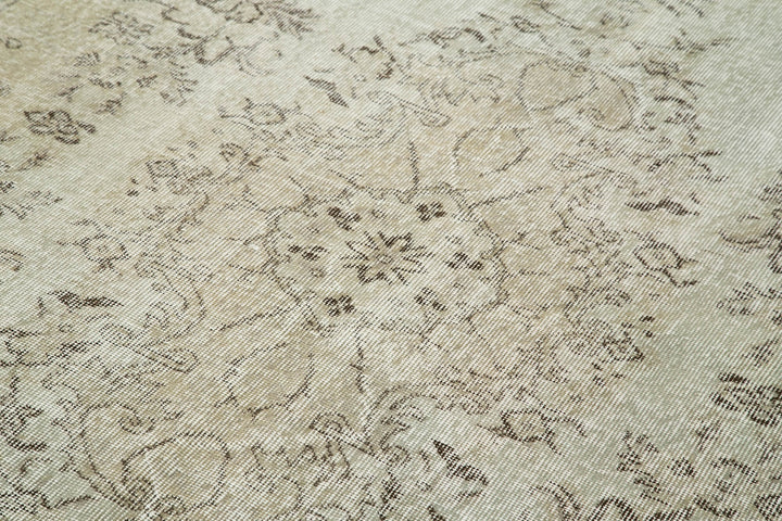 5x9 Grey Overdyed Rug - 23822