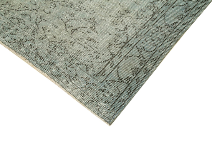 6x9 Blue Overdyed Rug - 23824
