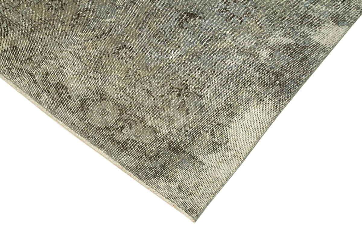 5x10 Grey Overdyed Rug - 23835
