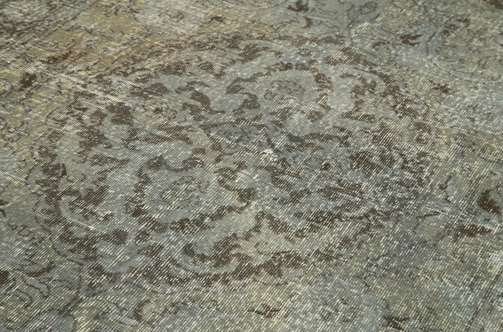 5x10 Grey Overdyed Rug - 23835