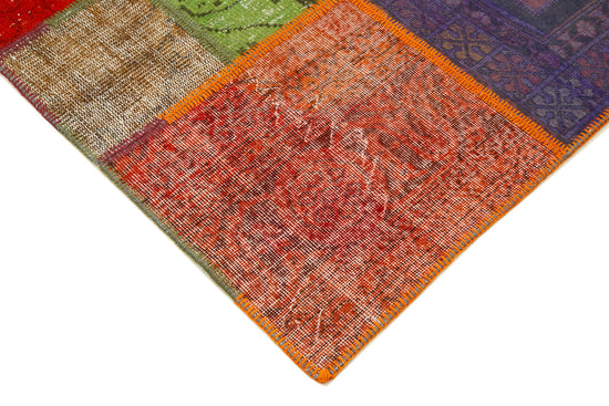 6x9 Multicolor Patchwork Rug - 23974