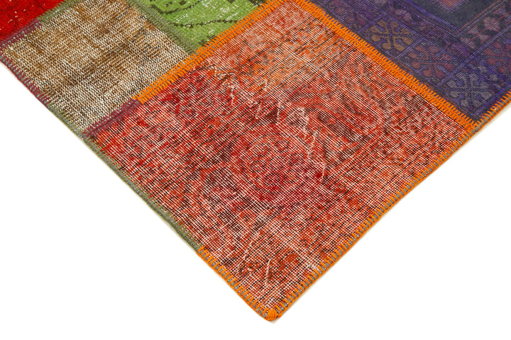 6x9 Multicolor Patchwork Rug - 23974