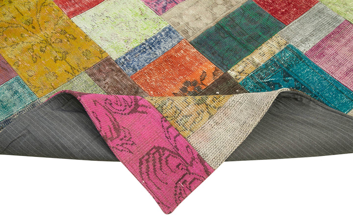 7x10 Multicolor Patchwork Rug - 23997