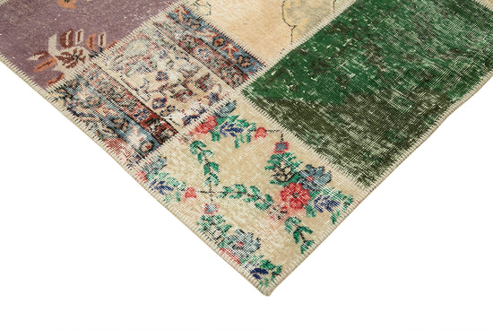7x10 Multicolor Patchwork Rug - 24025