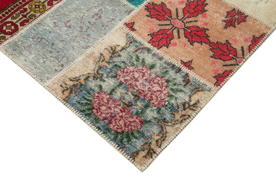 7x10 Multicolor Patchwork Rug - 24061