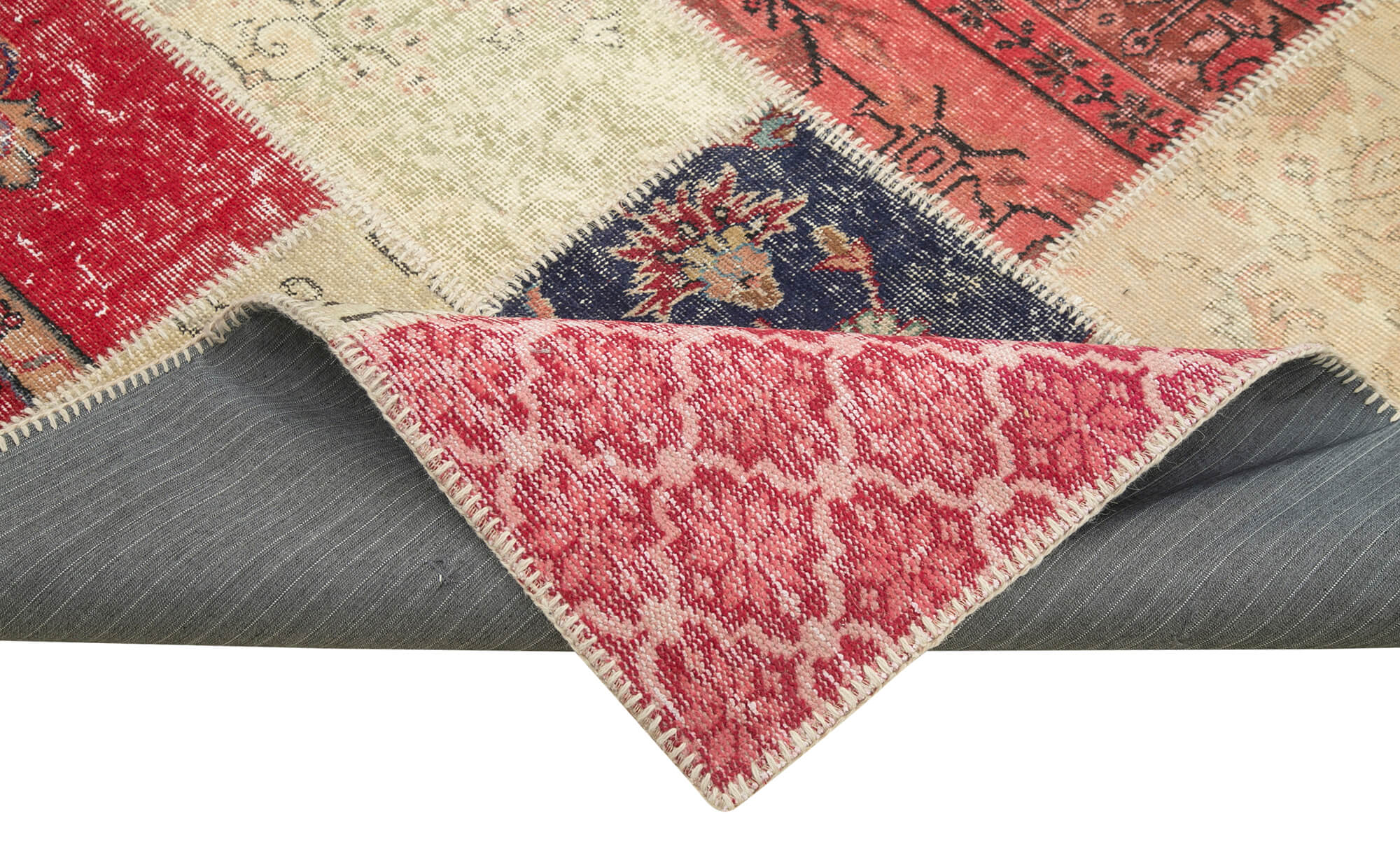 7x10 Multicolor Patchwork Rug - 24061