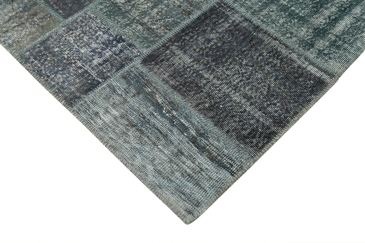 7x10 Grey Patchwork Rug - 24066