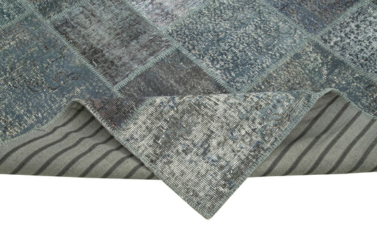 7x10 Grey Patchwork Rug - 24066