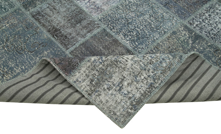 7x10 Grey Patchwork Rug - 24066