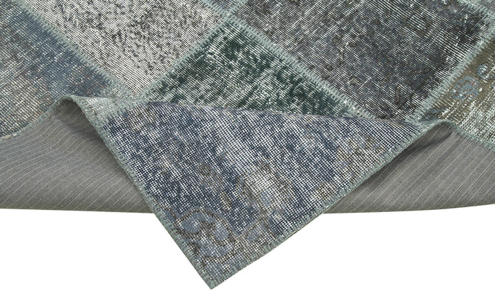 7x10 Grey Patchwork Rug - 24074