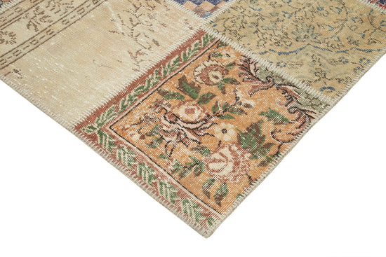 10x13 Beige Patchwork Rug - 24096