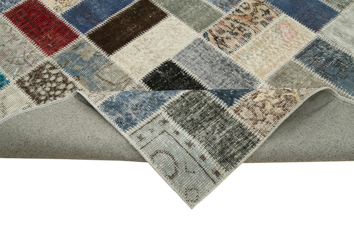 10x13 Multicolor Patchwork Rug - 24105